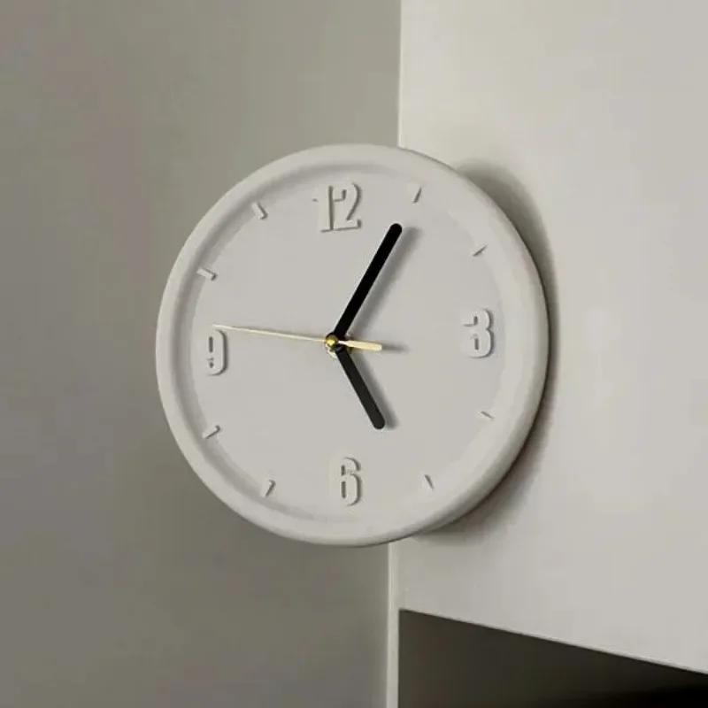 

Quiet Wall Clock Simple Corner Living Room Bedroom Art Luxury Deco Clock on Wall Ornaments Home Decor Accessories Funny Gifts