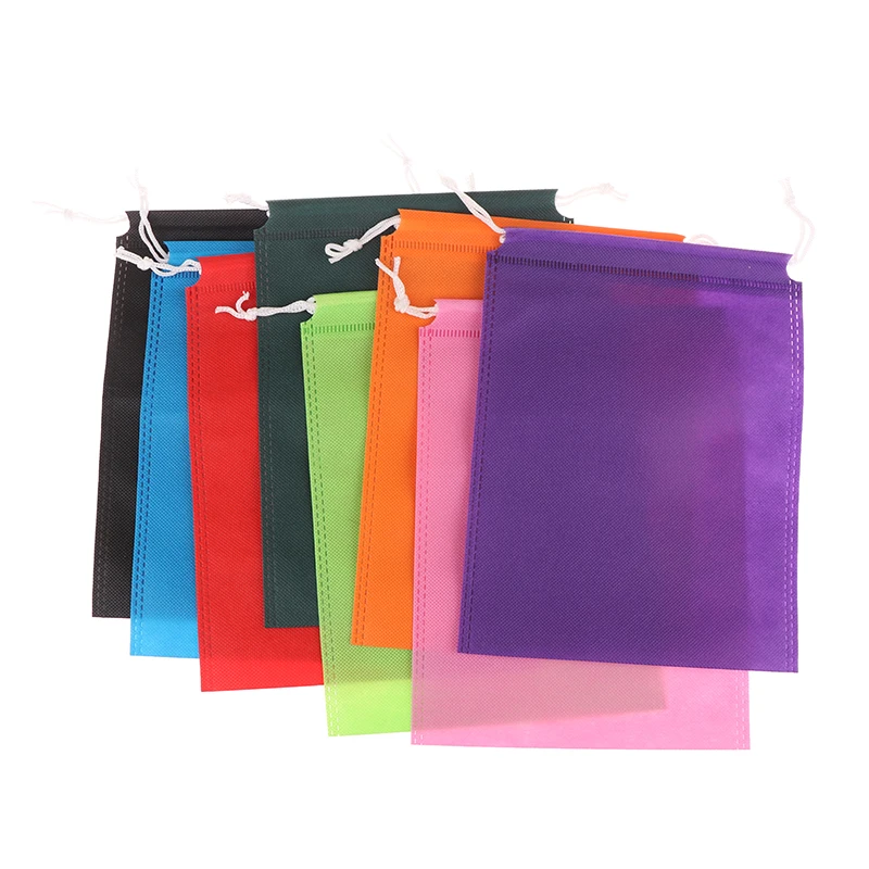 1Pc Portable Drawstring Bag Storage Pouch Cushion Stuff Sack Multipurpose Home Outdoor Travel Dust-proof Carry Bag