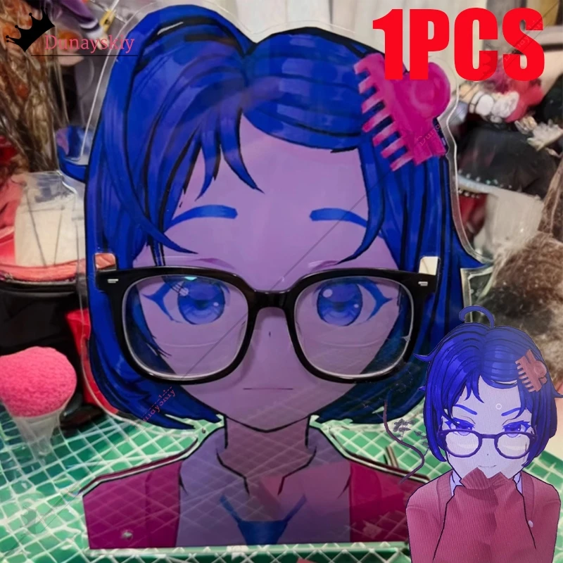 1 قطعة/2 قطعة ميتا متا تأثيري حلي MiSide مجنون لعب الأدوار نظارات الدعامة شفافة نظارات الكمبيوتر إطار النساء الرجال النظارات