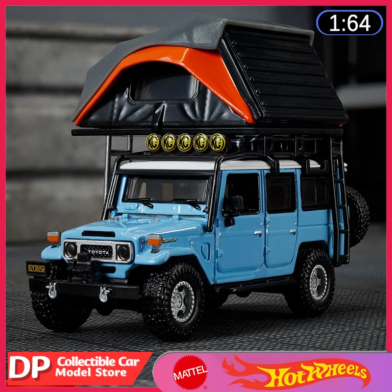 

New Hot Wheels Elite 64 Collectors Mod Shop 1982 Custom Toyota Land Cruiser FJ45 Troopy 1:64 Scale Model Cars