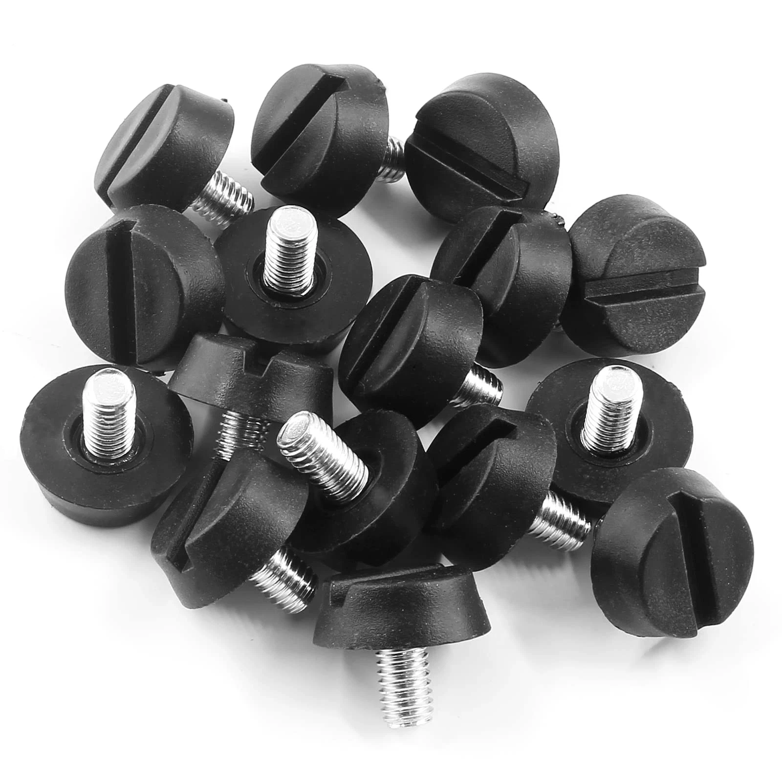 Furniture Glide Leveling Foot  Display Racks M6 Metal Restaurant Furniture Screw On Type Furniture Practical Adjustable