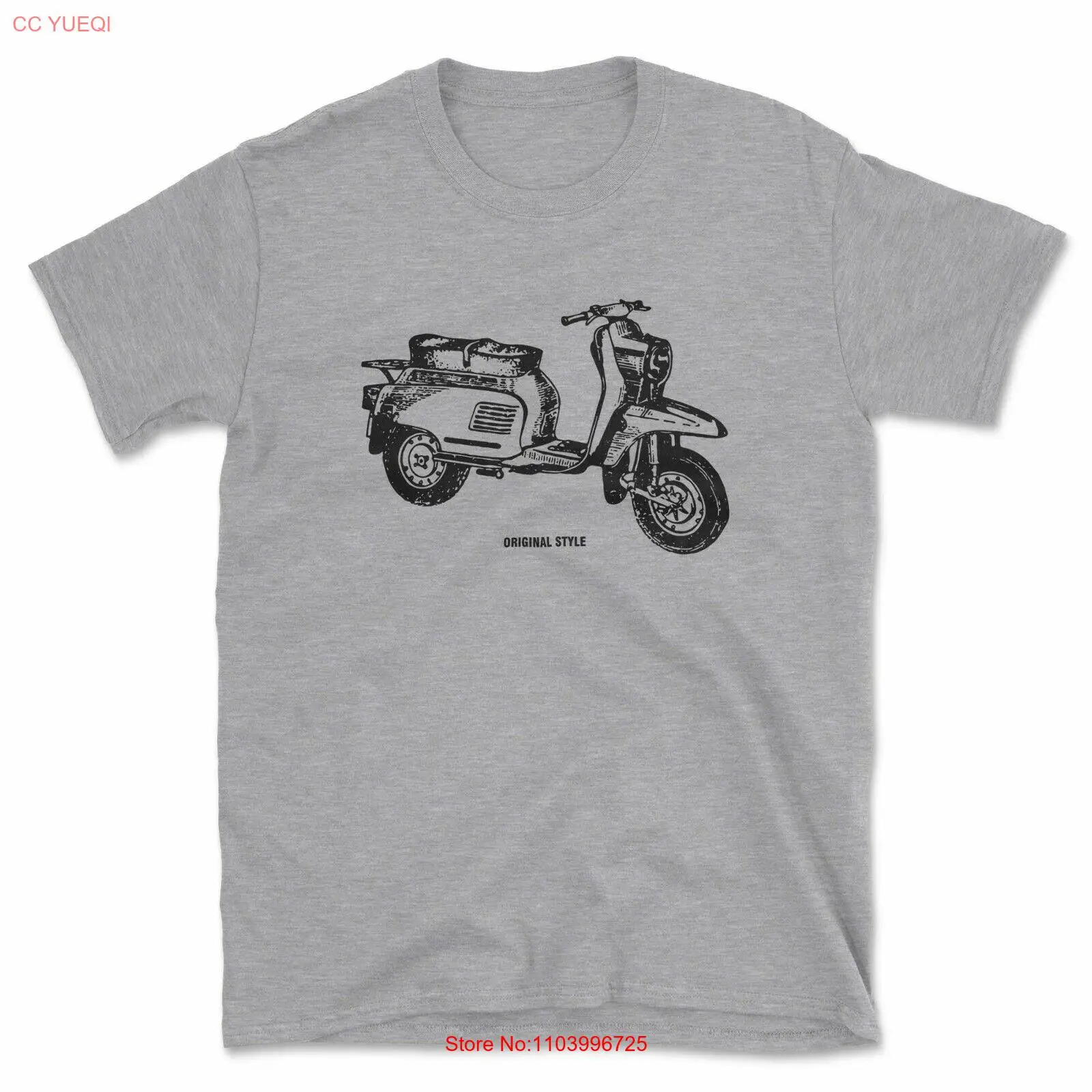 Original Style Scooter T-Shirt | Retro Cool Moped Motorbike Biker Gift