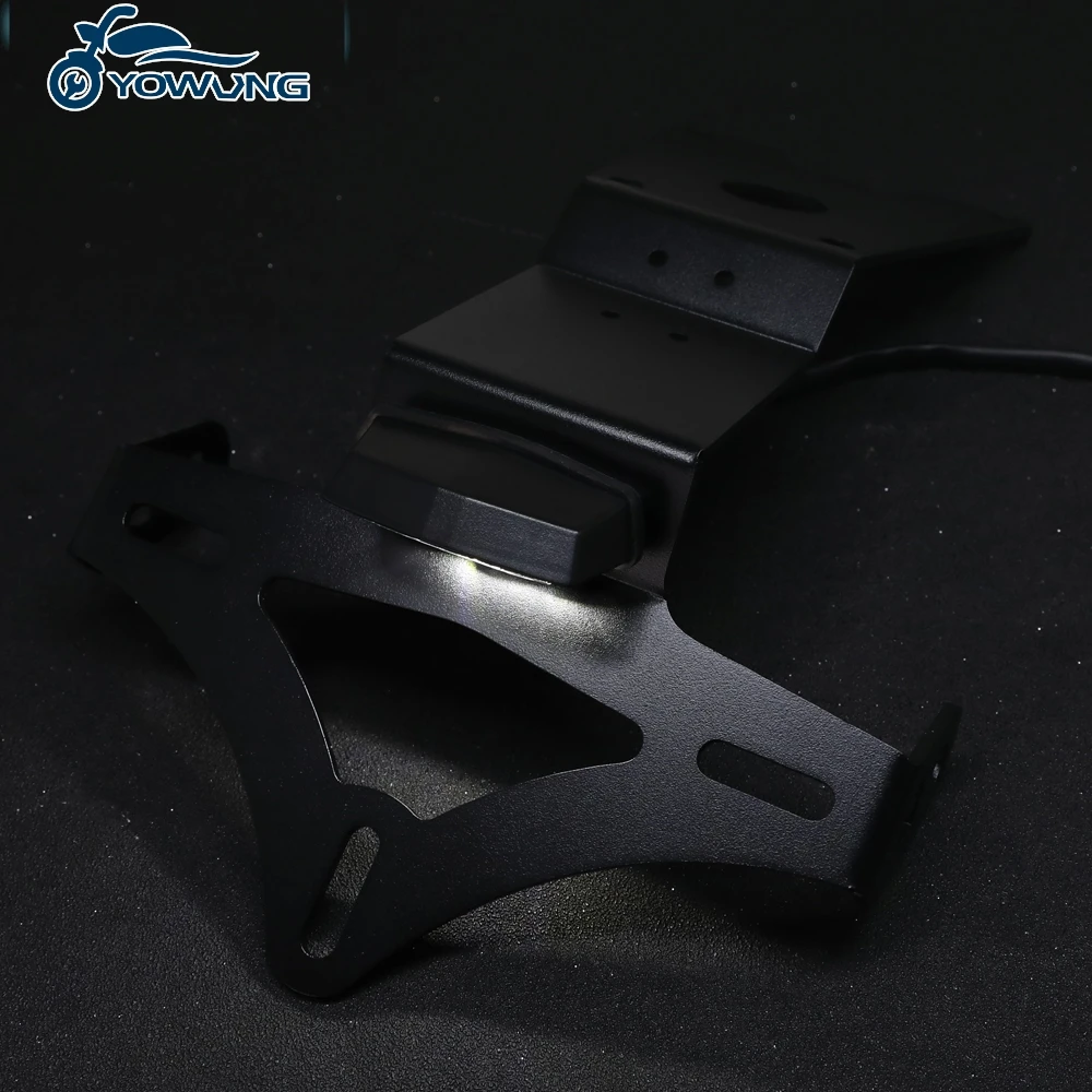 For Speed 400 Scrambler 400 X 2024 2025 2026 Motorcycle Fender Eliminator Adjustable License Plate Holder Bracket LED