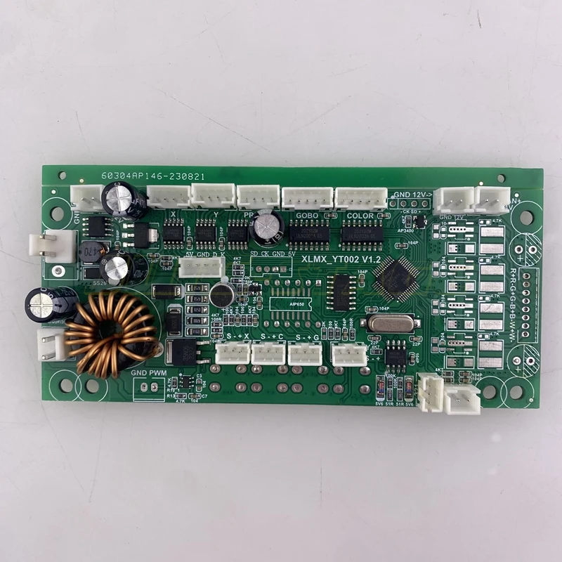 XLMX_YT002 V1.2 150W LED Moving Head Light Mainboard Display Main Board