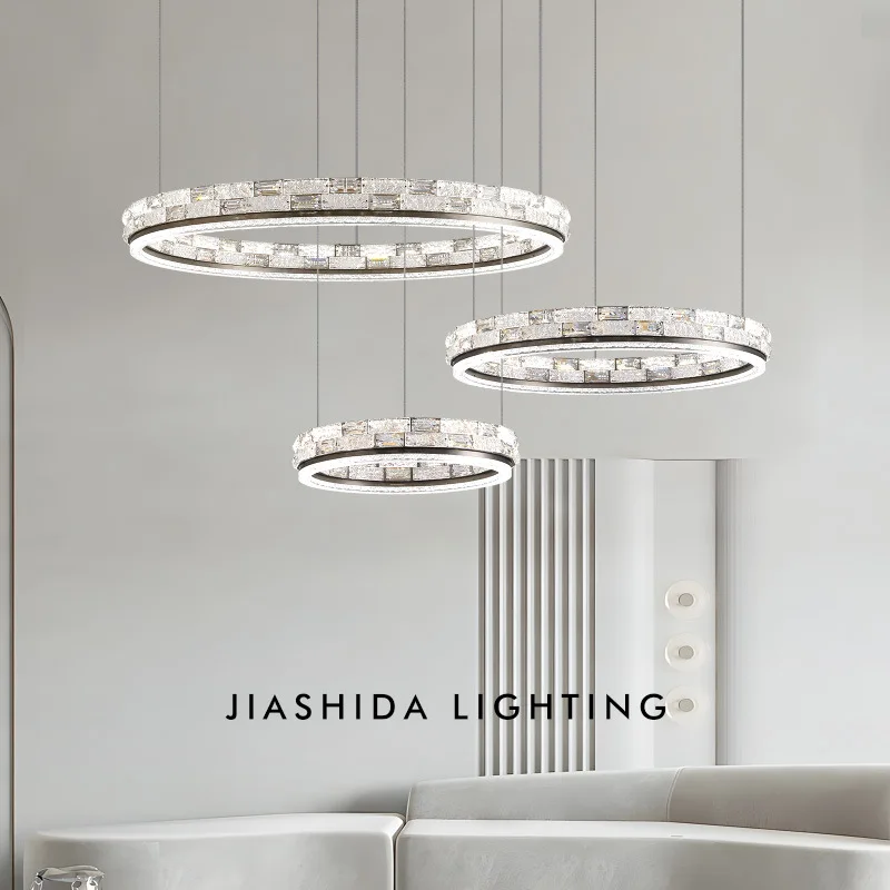 Italian minimalist living room high-end chandelier room decor  kitchen accessories  pendant light  chandeliers