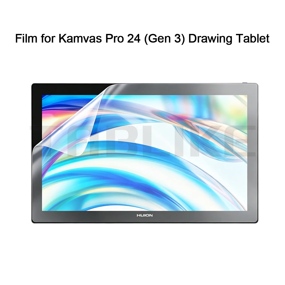 Protector Paper-like Film ONLY Compatible with huion Graphic Tablet Kamvas Pro 24(Gen 3) Drawing Tablet Matte/ HD Film