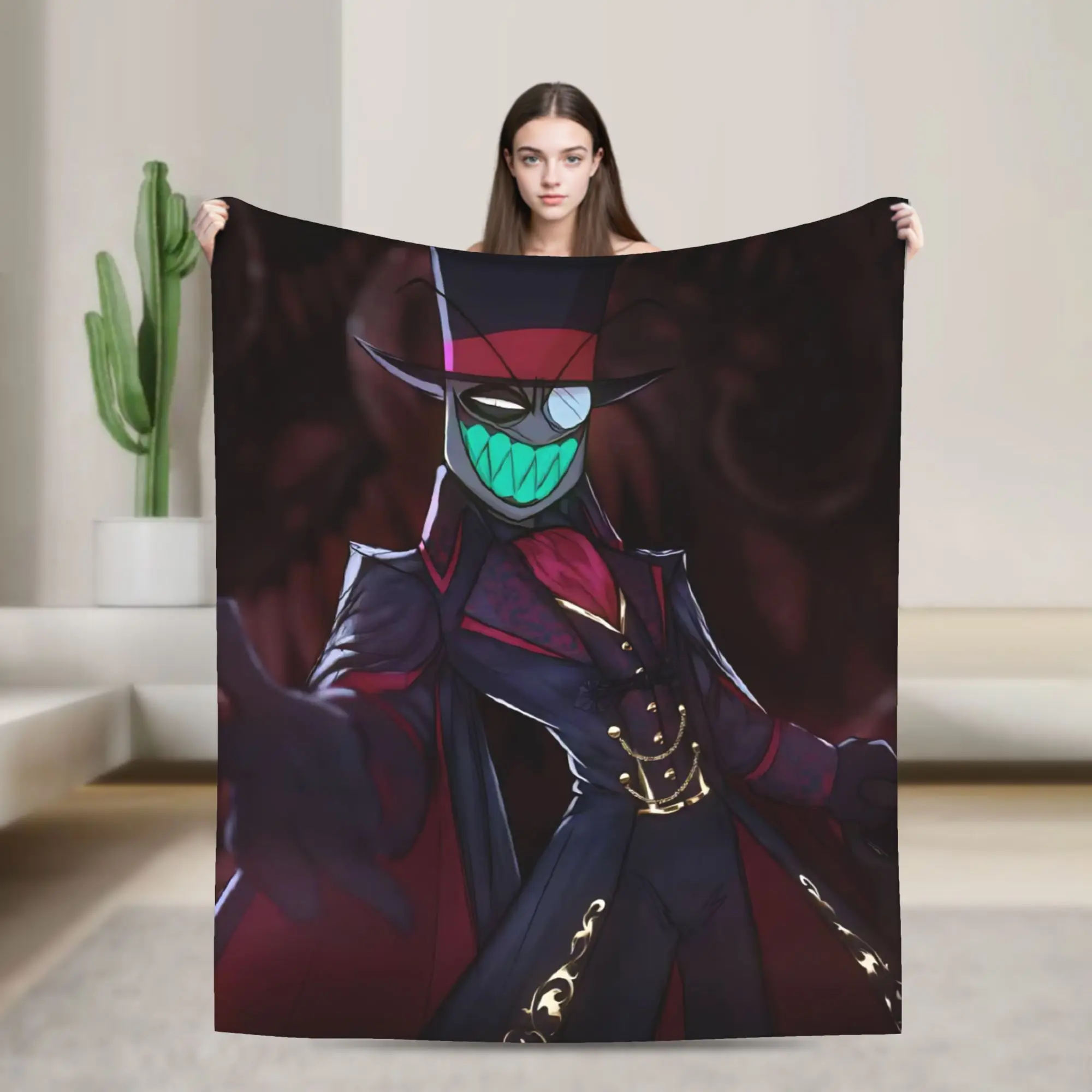 Villainous Comdy Blanket Multi-size Soft and Lightweight  Throw Blankets for Couch Sofa and Bed