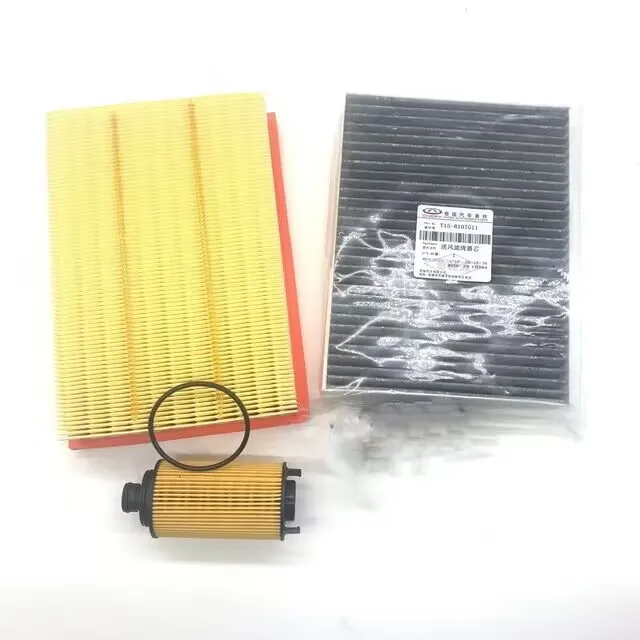 3/4pcs Filter Sets For Chery Tiggo 8 F4J16 Engine 1.6T Air Filter+Oil Filter+Carbin Filter+Fuel Filter 151000079AA F4J16-1012030