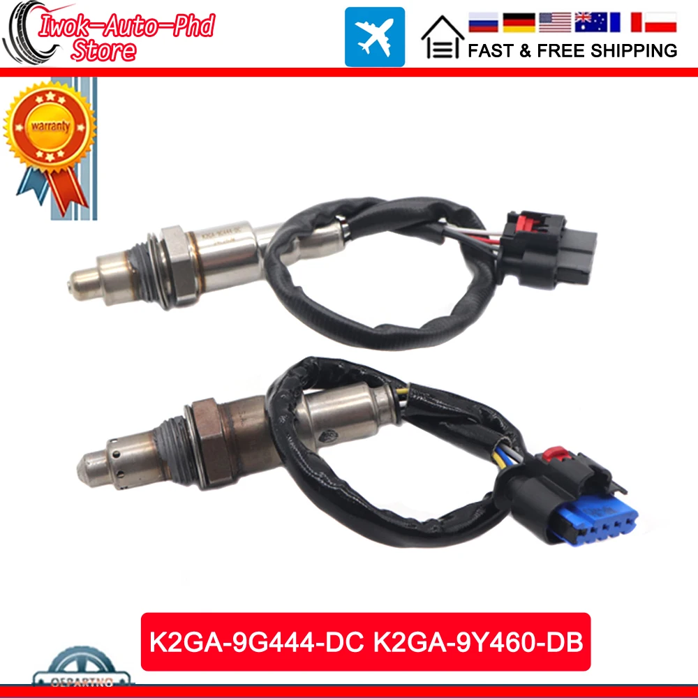 Nuevo Sensor de oxígeno Lambda O2 de relación aire-combustible de coche K2GA-9G444-DC K2GA-9Y460-DB para FORD EDGE 2.0L 2021 2022 2023 2024