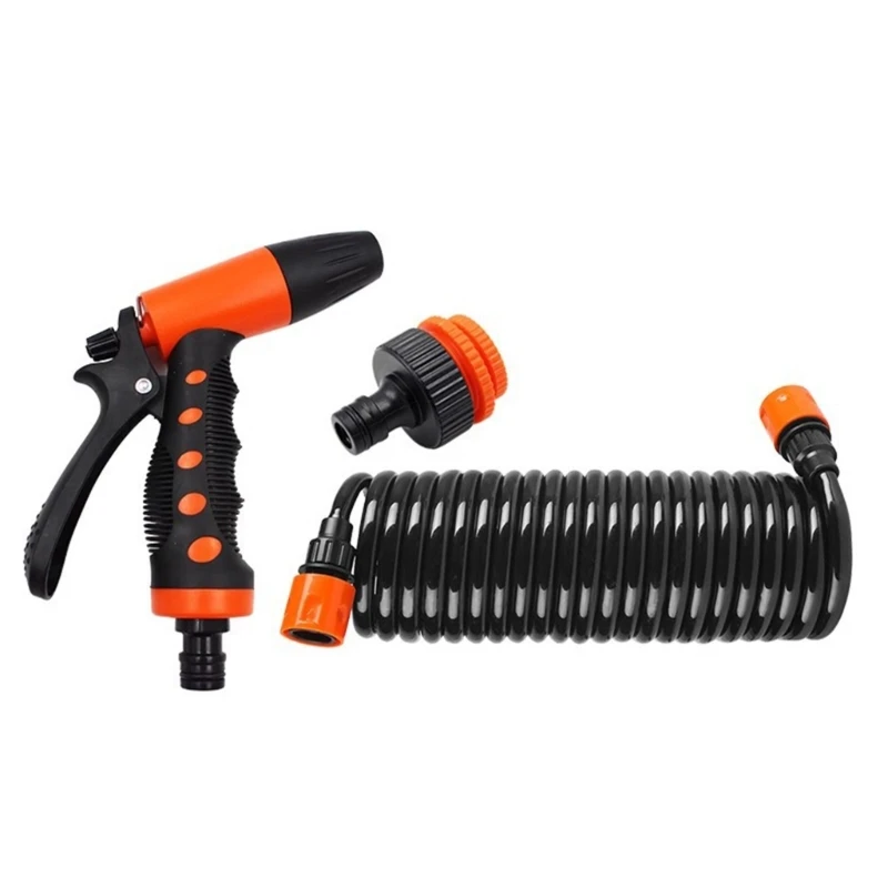 

Strong Water Sprinkle Set 1400 PRESSURE Power Washer With 20ft Hose Fast Link For Car Outdoor Cleaning Accessories