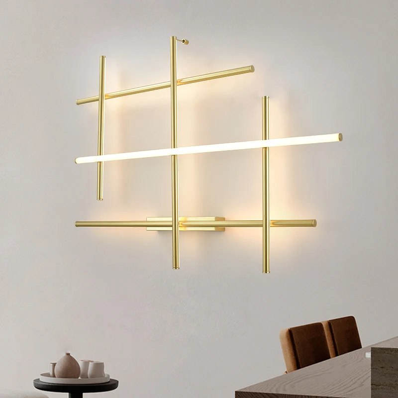 Imagem -05 - Hilow Lâmpada do Teto Minimalista Ouro Led Lâmpada do Teto para Sala de Estar Quarto Cozinha Decoração Designer Lustre Teto Linear