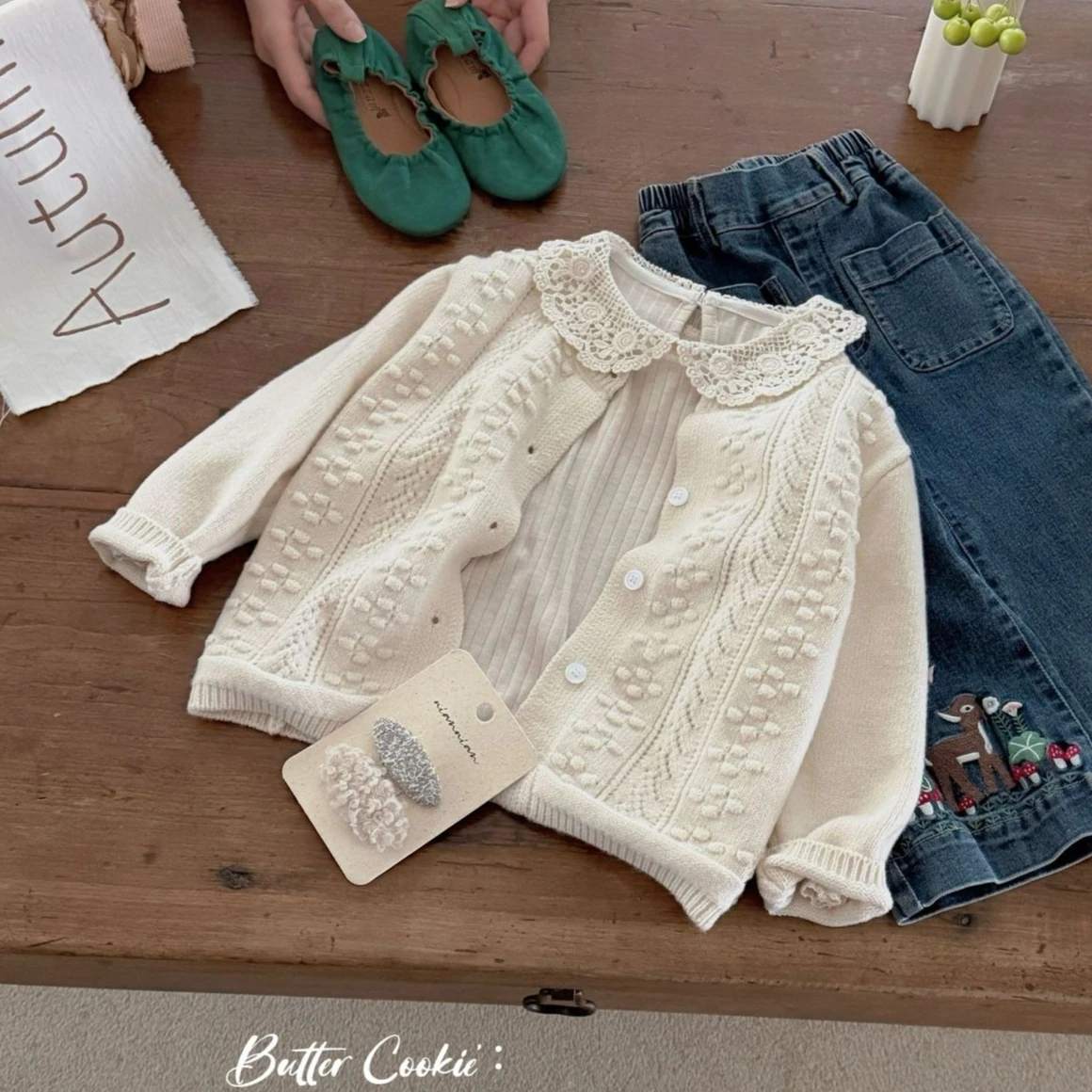 Girls T-Shirt 2026 Spring and Autumn New Children's Clothing Korean Style Girl Baby Foreign Lovely Lace Round Collar Undershirt