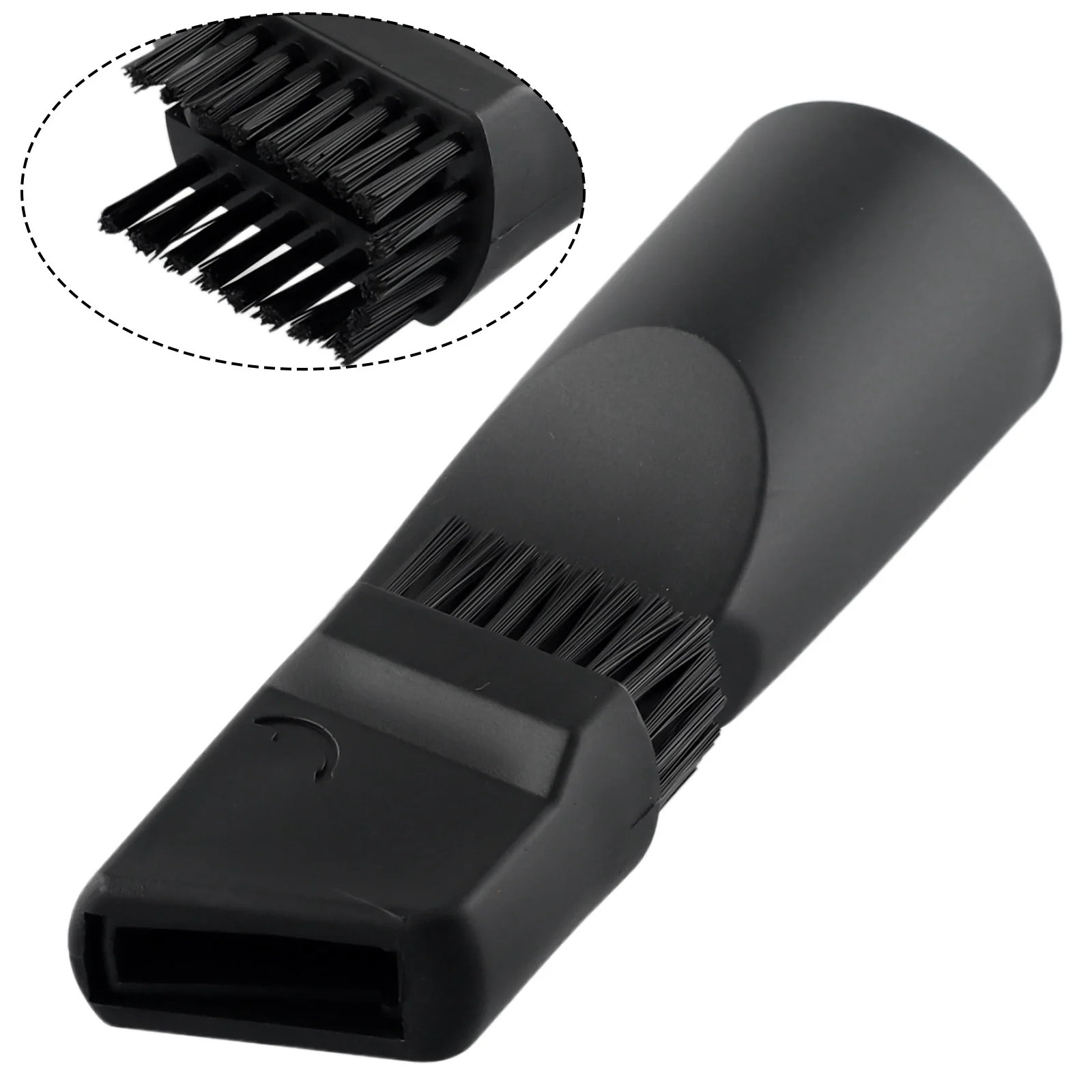 Spazzola per aspirapolvere 32mm 2 in 1 Aspirazione piatta Ugello di aspirazione PP Spazzola per aspirapolvere Connettore per testina Articoli per la casa