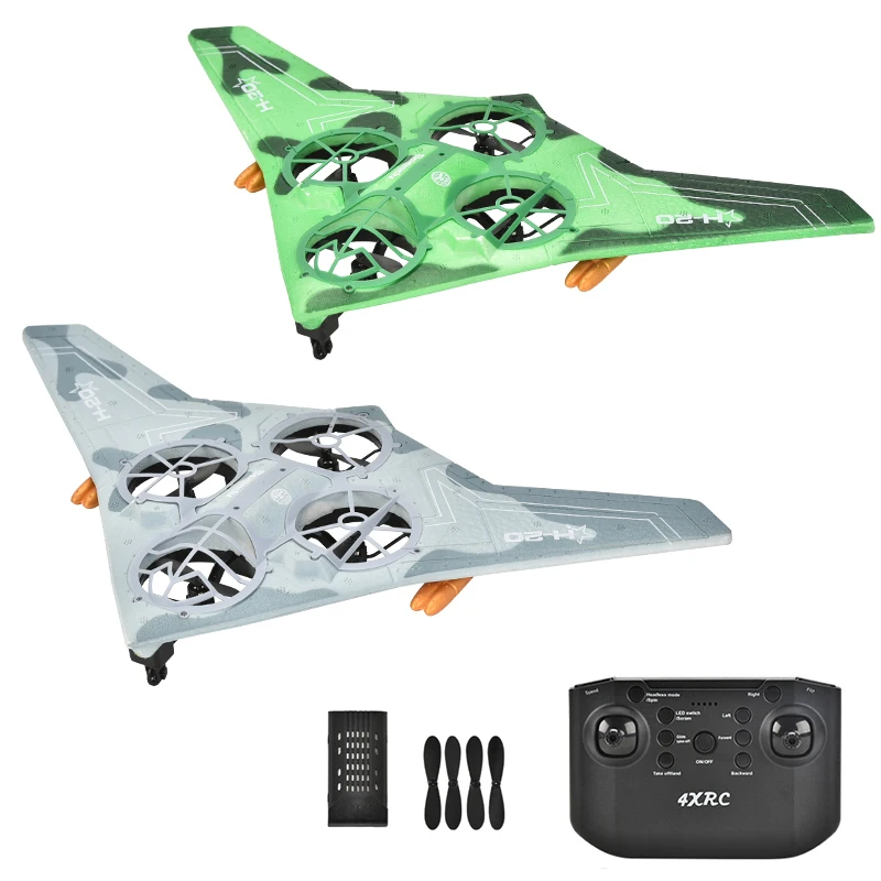 2.4G RC Foam Glider Airplane Toys Anti Collision Fixed Wing Foam Remote Control Fly Aerobatic Plane for Beginner Children's Gift