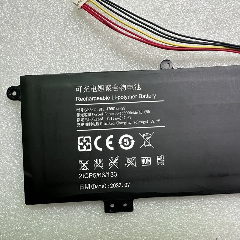 Imagem -02 - Supstone-bateria do Portátil para Onn U133w Y1333w 100002434 K1412w 100003497 5072300p Apto para Lenovo M1lp14123 Utl47661332s