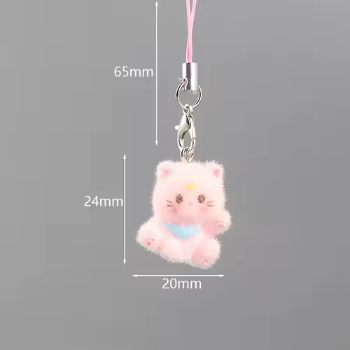 Fluffy Alpaca Elk Capybara Animal Keychains Resin Cartoon Lovely Funny Garlic Goose 3D Doll Pendant Bag Box Car Key Ring Jewelry - Image 14