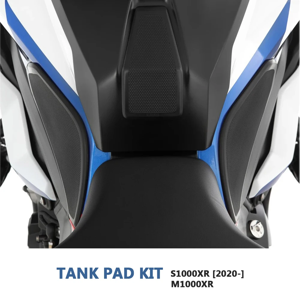 

Мотоциклетные аксессуары для BMW S1000XR 2020 2021, черные наклейки, боковой топливный бак, набор подушек, 3 шт.