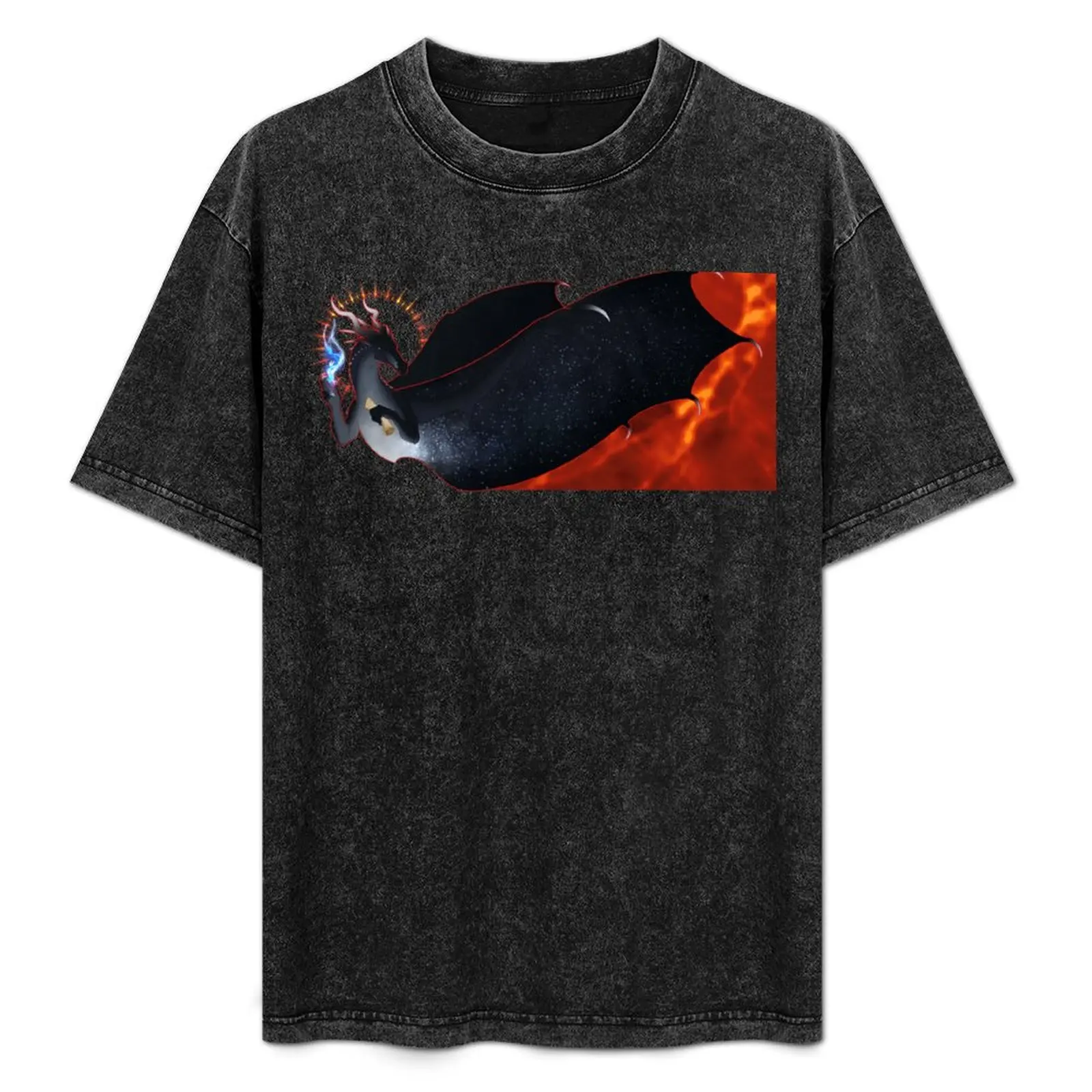 

Evil Darkstalker T-Shirt Retro Graphic Print T-Shirt