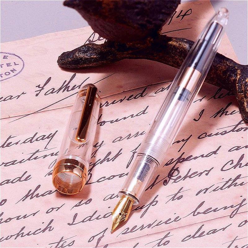 

Wanbaoyou 145 Beggar Version Germany 78G Steel Tip King JOWO Fountain Pen School Supplies Office Supplies