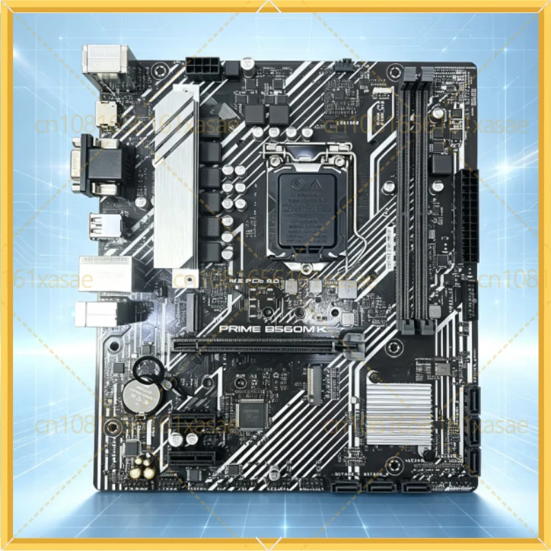Used For ASUS PRIME B560M-K LGA1200 mATX Motherboard B560 DDR4 Dual M.2 PCIe4.0 Support 10th 11th Gen Intel CPU