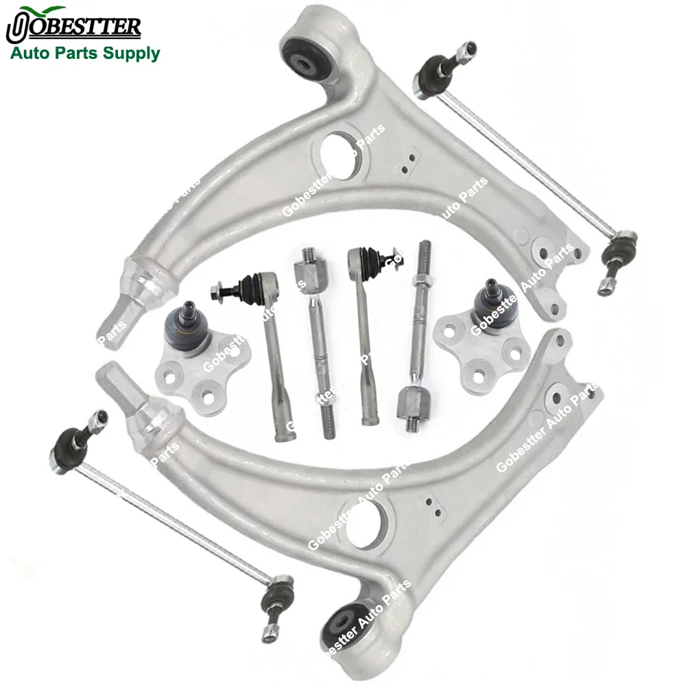 

10 шт. передний рычаг шарового шарнира стабилизатора тяги для VW Tiguan Jetta Passat B6 Golf VII MK5 MK6 Audi A3 TT Skoda Seat