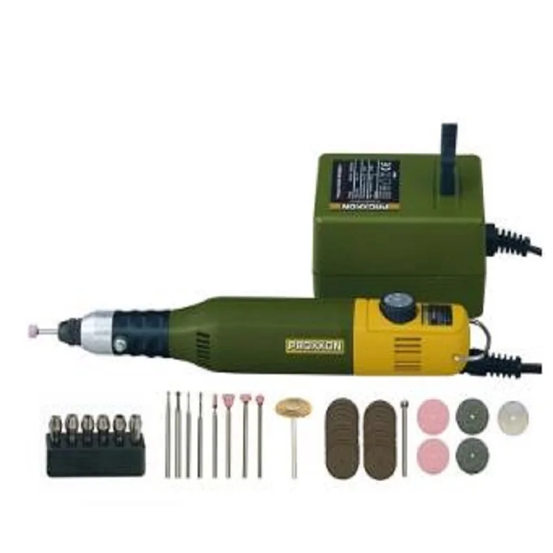 PROXXON Mini Magic Small Electric Grinding Drilling Sanding Polishing Machine Wood Stone Carved NO28515