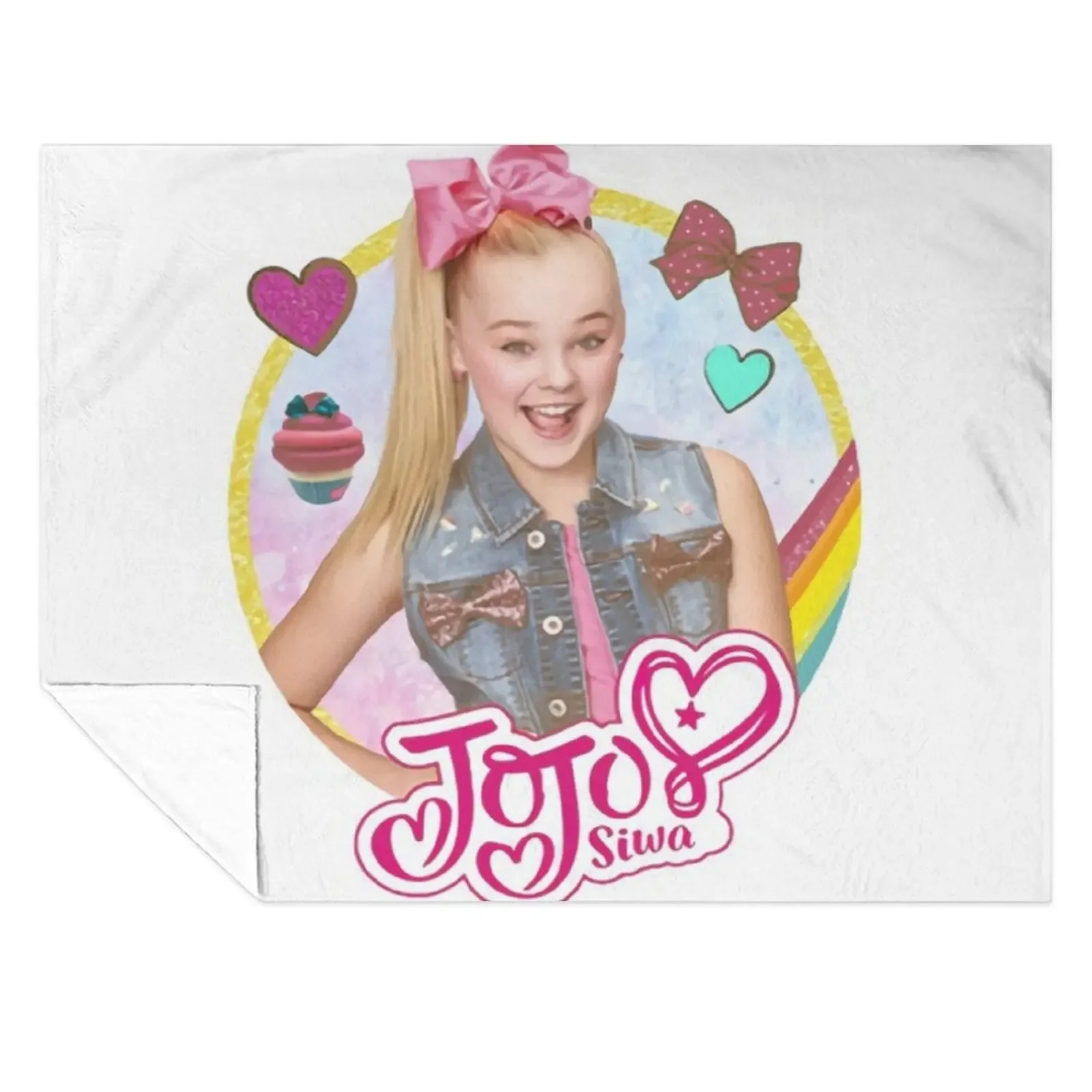 

jojo siwas Throw Blanket Hair Bed covers Luxury Designer heavy to sleep Blankets