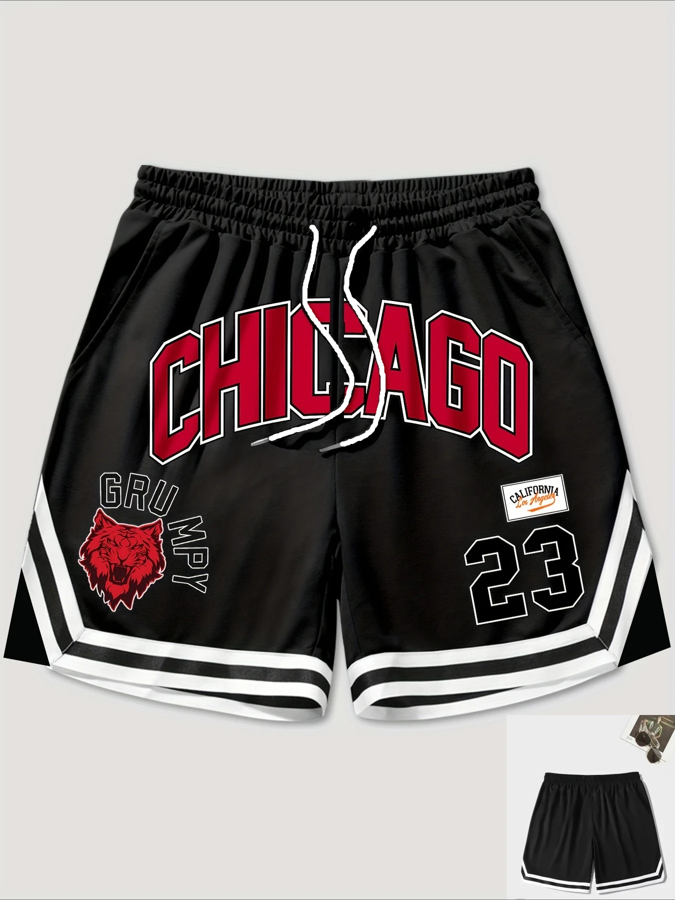 Nieuwe mode herenshorts met Ch - Street Fashion Chicago recensie en prijs