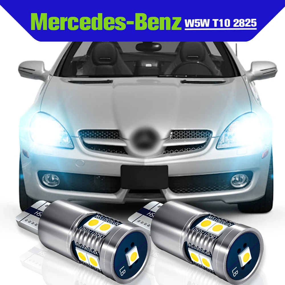 

Parking Light 2x LED W5W T10 Clearance Lamp For Mercedes Benz R170 R171 R172 CL203 A209 C219 X164 X166 X204 R230 R199 CLK SL