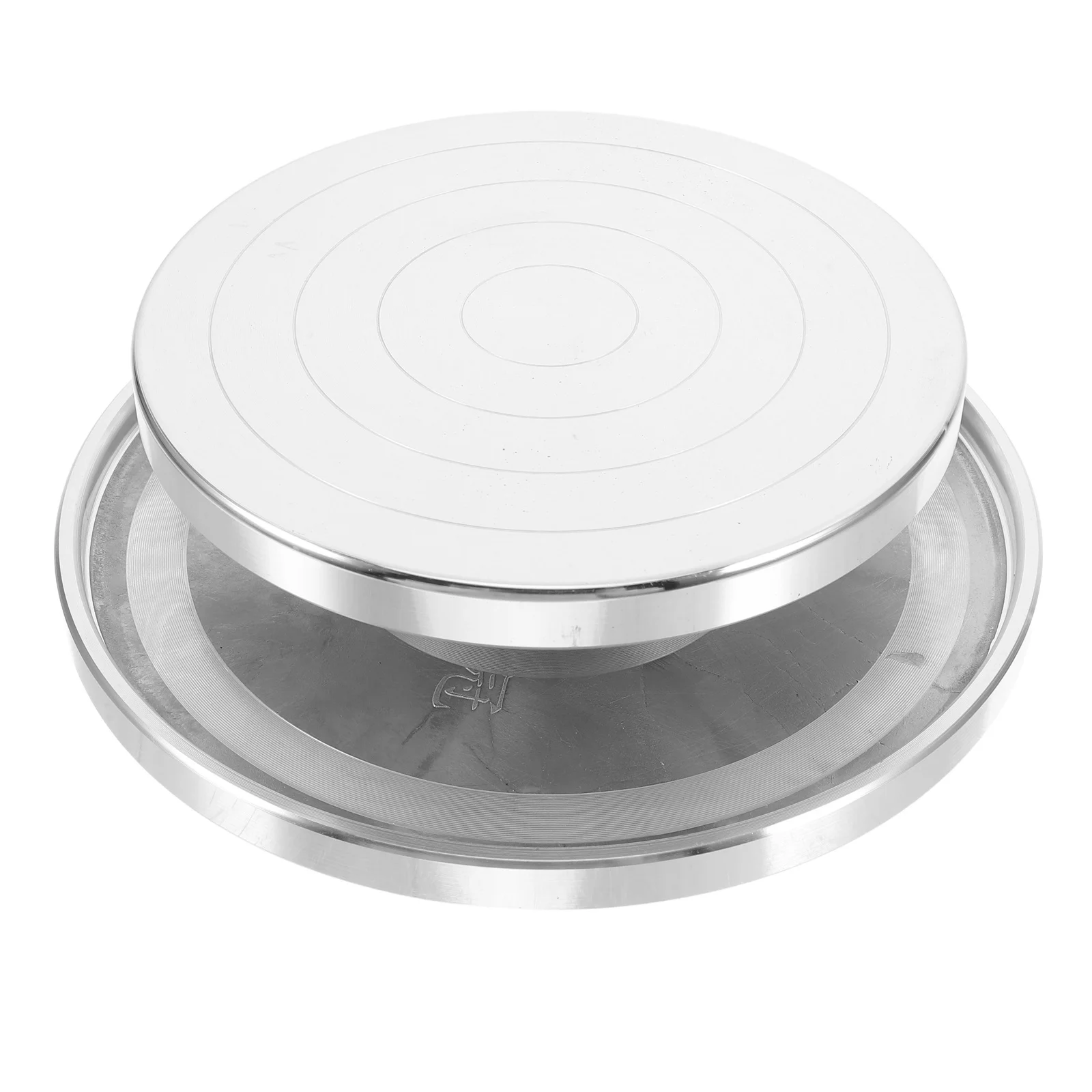 

Aluminum Alloy Turntable For Pottery Sculpture Cake Decorating 360 Degree Rotating Workbench Clay Craft Tool