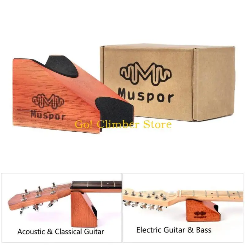 

Q84C 2 Usage Height Bass Mandolin Guitar Neck Rest Support Base Luthier Tool Guitar Neck Rest Support Wood Base Luthier Tool