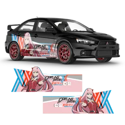 Anime Girly Anime Style Graphic Decals Car Stickers Hood Car Decals Suitable for Any Car Side Door Body Stickers
