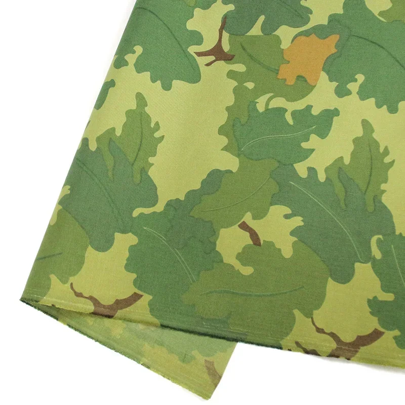 1.5m Width Green Leaf Michelle Camouflage Fabric MICHELL 500D Nylon Tent Helmet Cover Luggage DIY Cloth