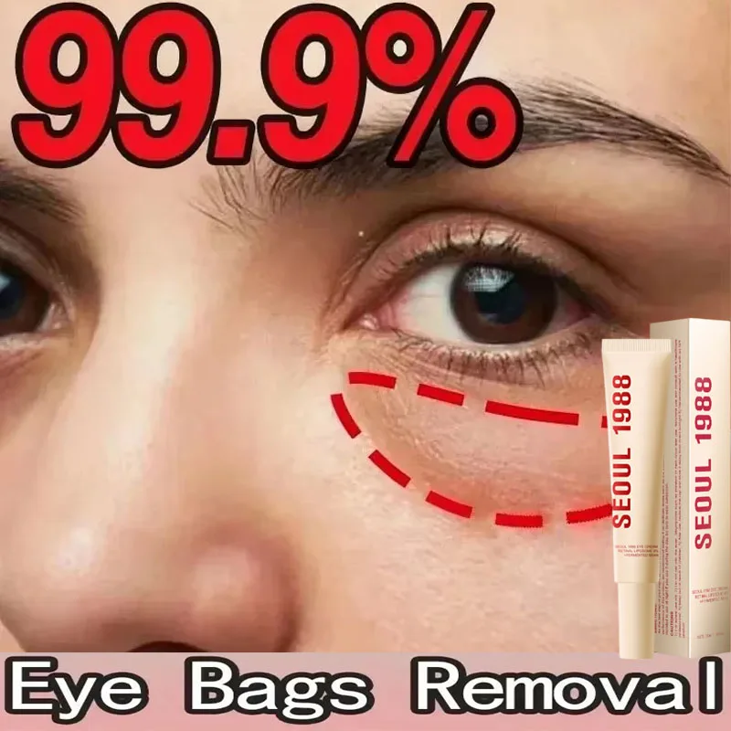 

Instant Eye Bag Removal Cream Retinol Anti-Wrinkle Firming Skin Fade Fine Line Anti Dark Circle Puffiness Brighten Eye Skin Care