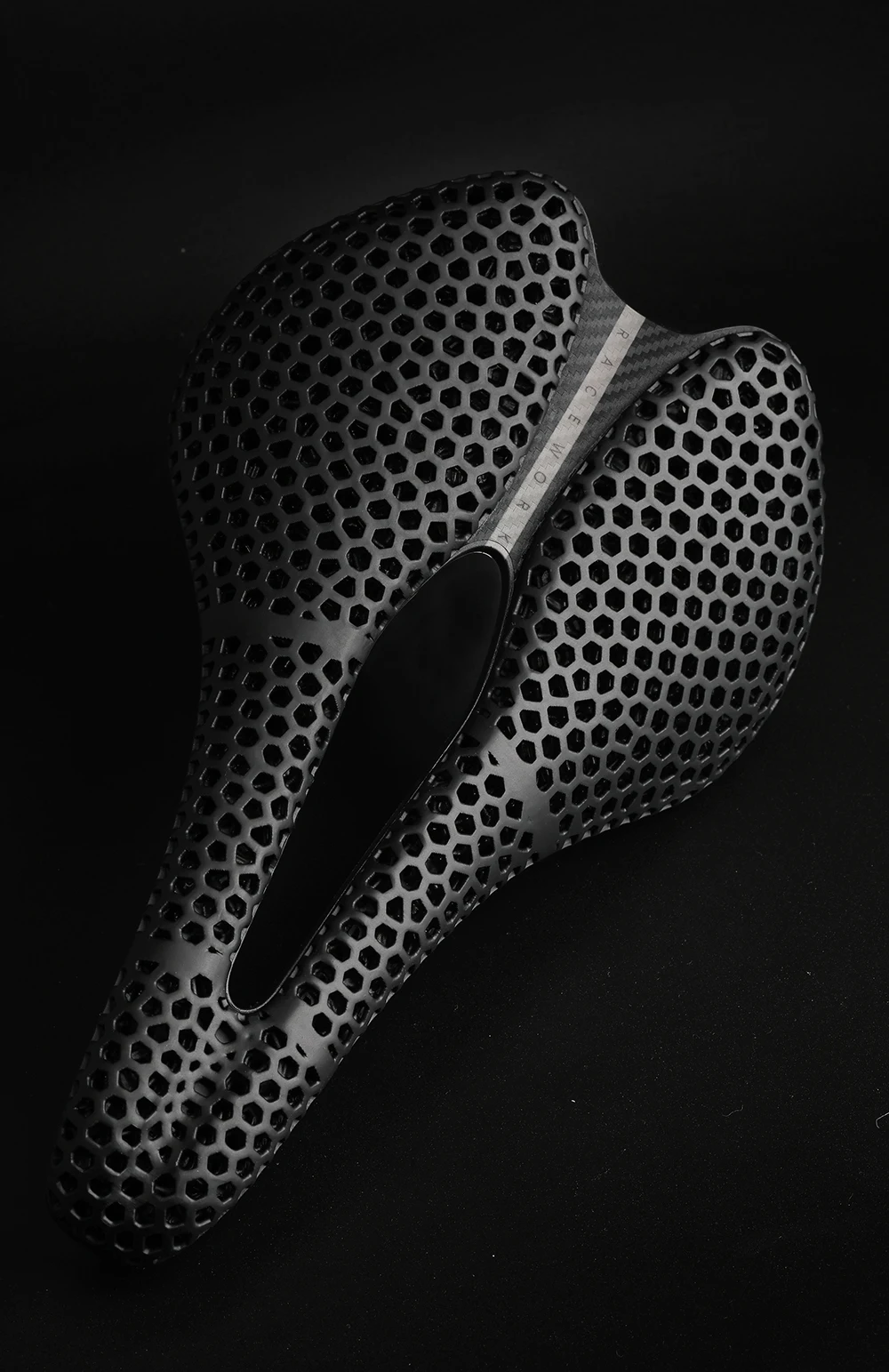 RACEWORK 3D-gedruckter Fahrradsattel mit kurzer Nase, 250 x 150 mm, für Rennrad, MTB, Kies, Fahrradsitz, Teile, ultraleichter, atmungsaktiver Fahrradsattel – Detail 9