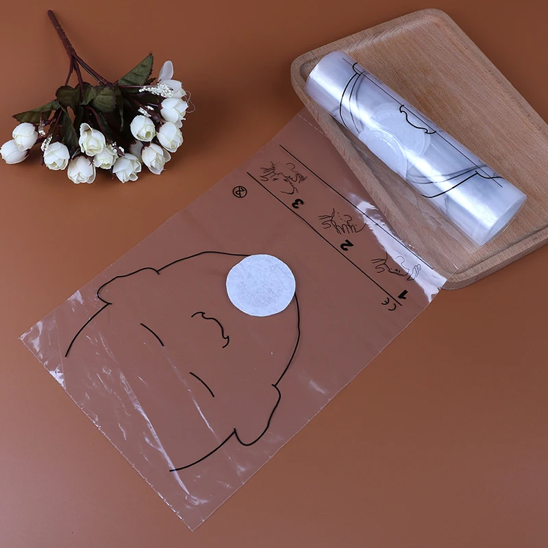 (.) 1 rolls 36pcs/roll CPR face shield transparent CPR mask disposable imprinted