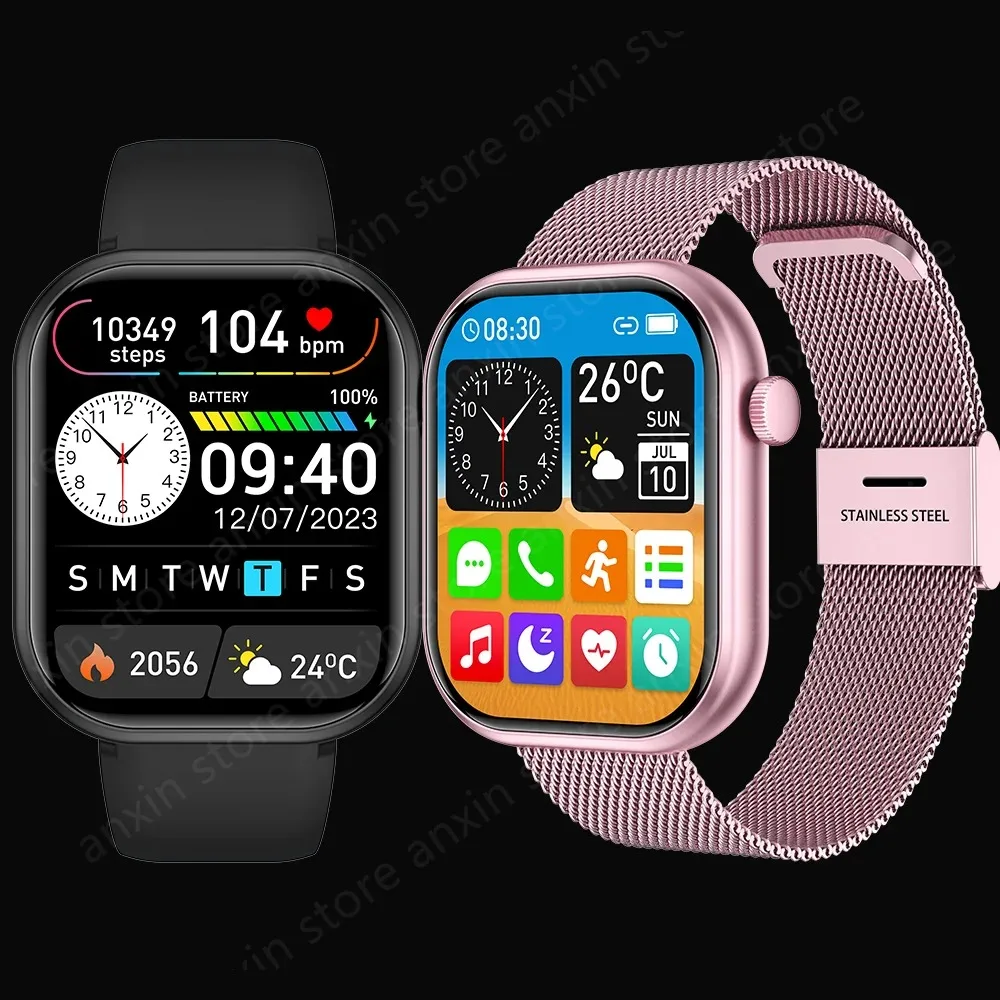 Smart Watch Series 8 9 2024 NEW Smart Watch Series 8 Women Men Smartwatch Series 9 Watches Bluetooth Call Heart Rate