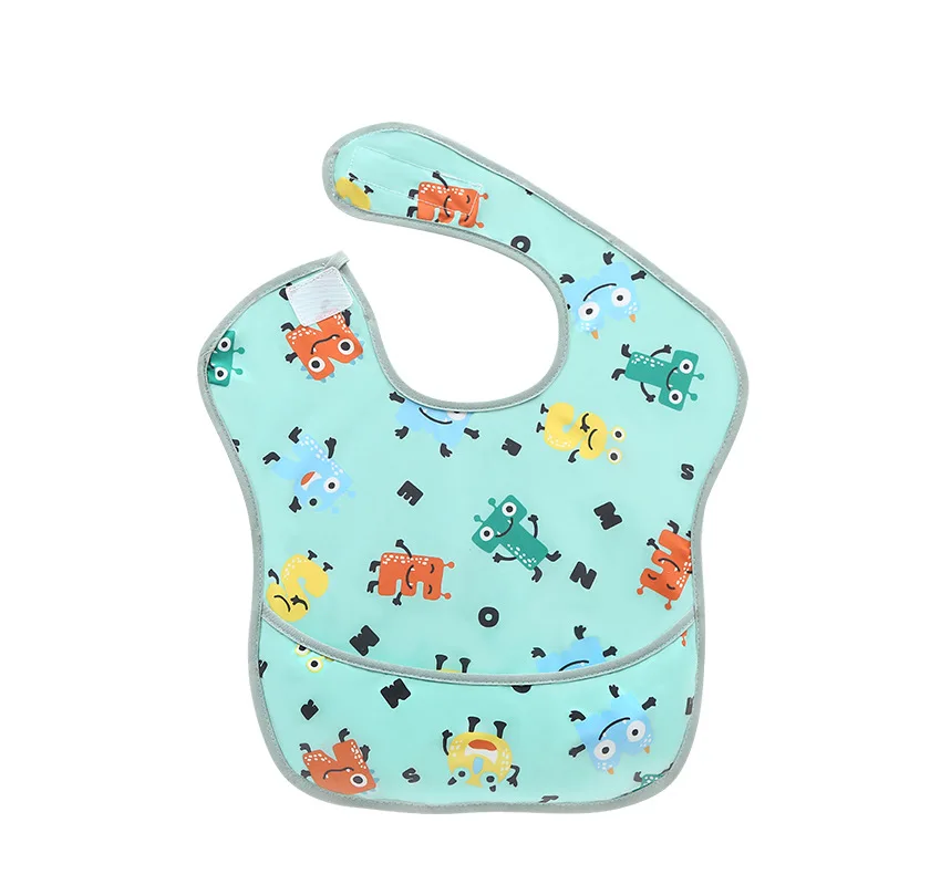 Impermeável Saliva-Proof Bib do bebê, Smocks, Mealtime Dirt Guard, Ultra-macio Mealtime Protector