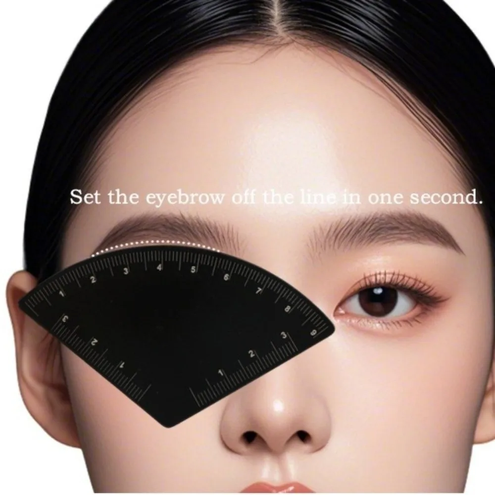 Picture 4: New Fast Drawing Eyebrow Drawing Eyebrow Desgin Ruler Reusable Shaping Mapping Tool Beauty Tool Gift