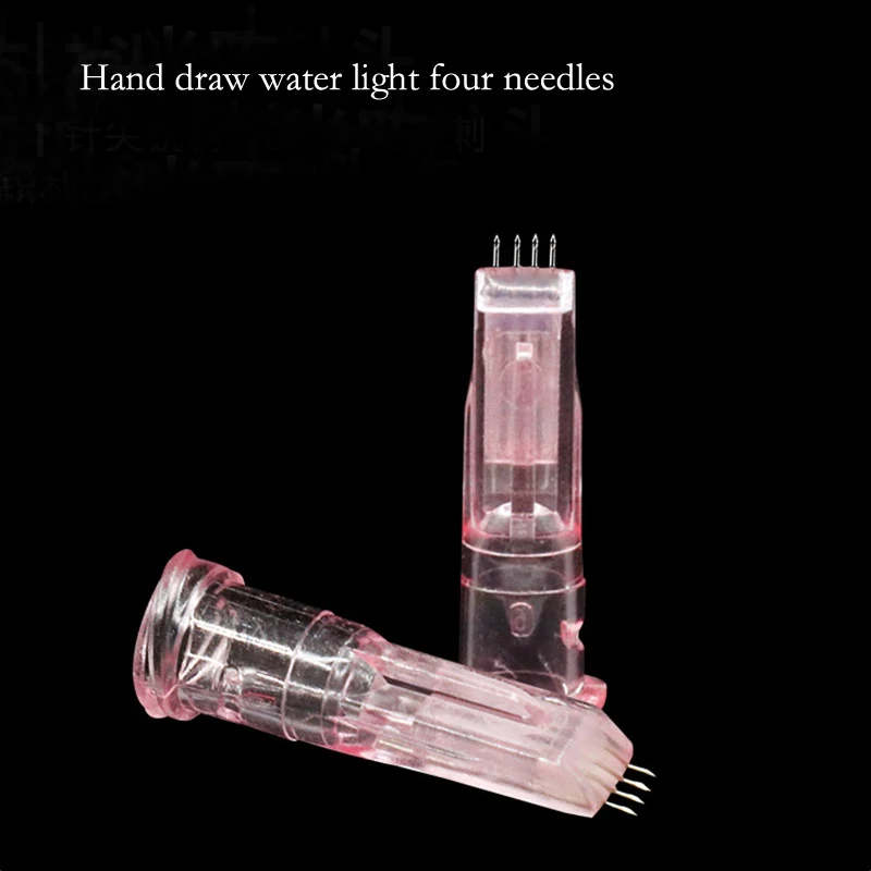 34G water-light self-injection head, hand-made four needles, fly eye extra-fine needles, 1.5mm 4 mm disposable needles