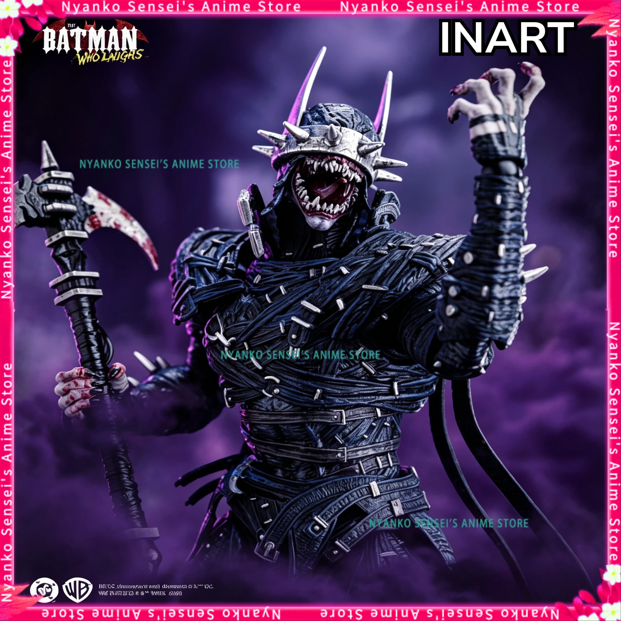En stock INART Dark Nights: Metal The Batman Who Laughs Figura de acción 1/12 Modelo de anime Juguetes de moda Muñeco Coleccionable de escritorio Regalo
