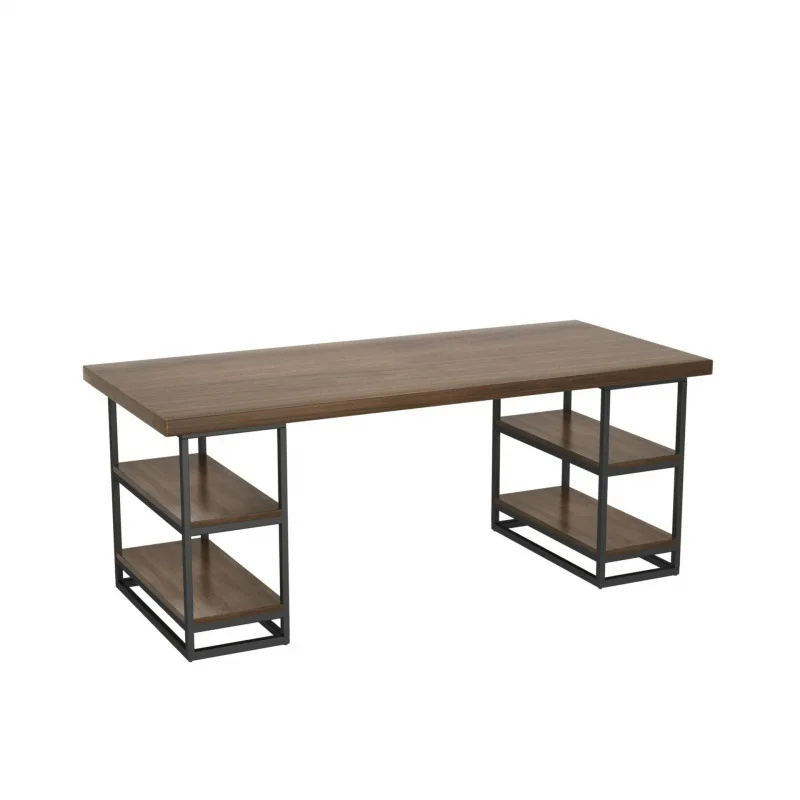 

Modern staff 46-person studio screen workstation solid wood desk and chair combination
