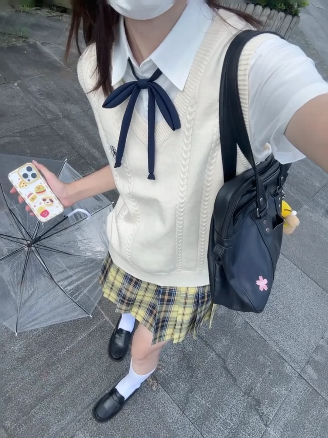 Doce colete de malha superior feminino sle primavera outono nova torção flor bordado jk orm conjunto casual confortável respirável