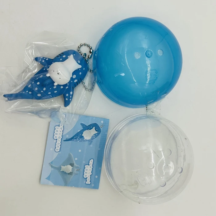 Kitan Gashapon Anime Figure Kawaii Rabbit Osaka Aquarium Kaiyukan Whale Shark Tortoise Keychain Cute Capsule Toys Figurine Gift