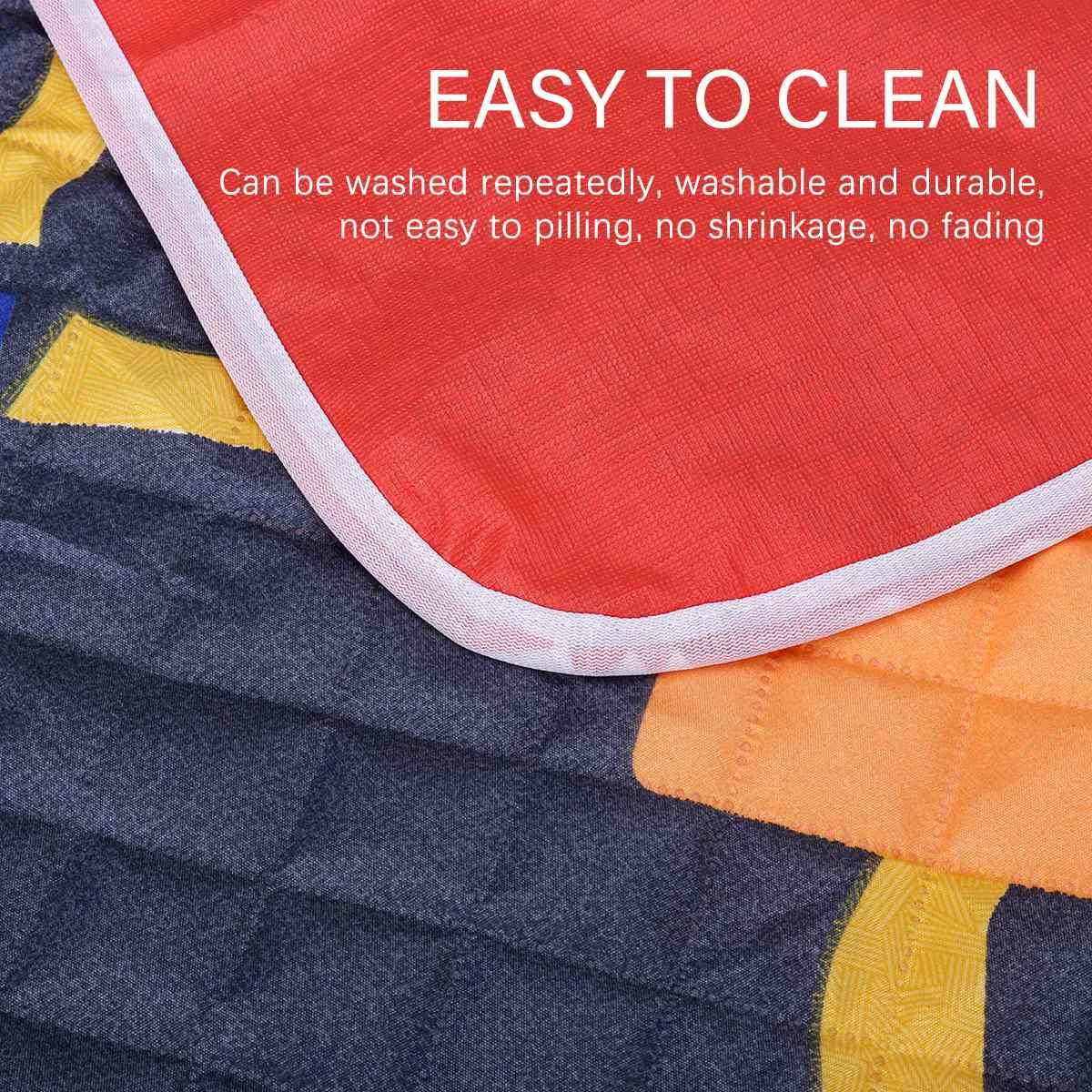 Washable Reusable Adult Diaper Baby Nappy Diaper Insert Liners Cloth Pad Thicken Elder Incontinence Bedding Sheet Urine Mat