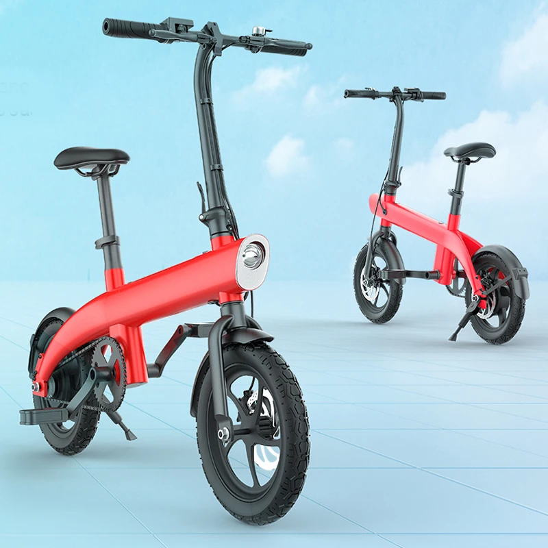 

2025 KIXIN H2 Aluminum Alloy Frame 48v 250w Ebike Detachable Replaceable Hidden Battery 14inch Folding E-bike Electric City Bike