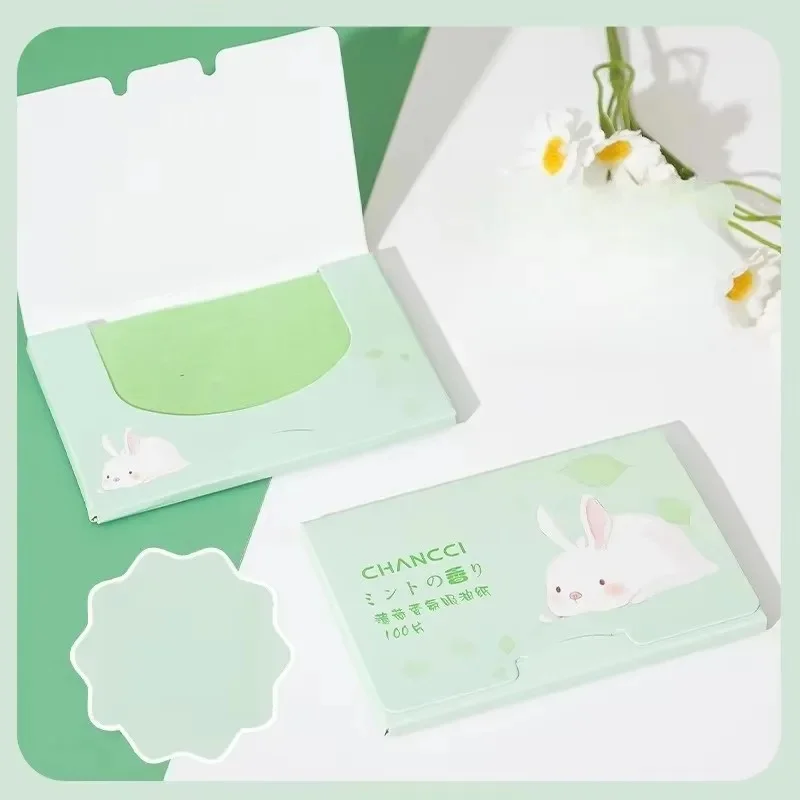 100-200Pcs Face Oil Protable Blotting Paper Matting Face Wipes Face Cleanser Oil Control Oil-absorbing Facial Towel Tools