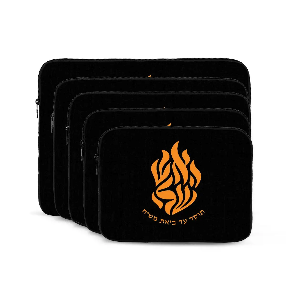 My Fire Rebbe Nachman Hebrew Notebook Laptop Bag Case Pouch Notebook Sleeve Cover Bag Tablet Shockproof Case Bag