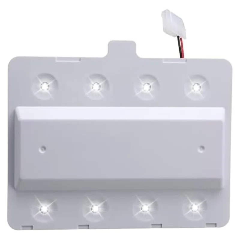 ABCA-Refrigerator LED Light Module With Cover Refrigerator Lamp Assy Module For Whirlpool Replace: W11043011 W10866538