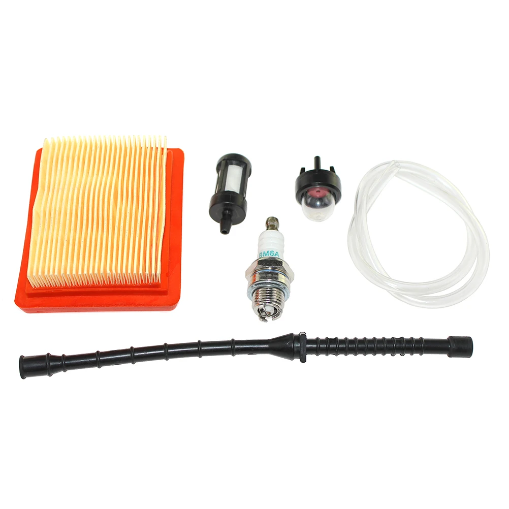 Imagem -06 - Mangueira de Filtro de ar Spark Plug Bomba de Combustível para Stihl Bt120 Bt121 Fr350 Fr480 Fs120 Fs200 Fs250 Fs400 Fs450 Fs480 Ht250